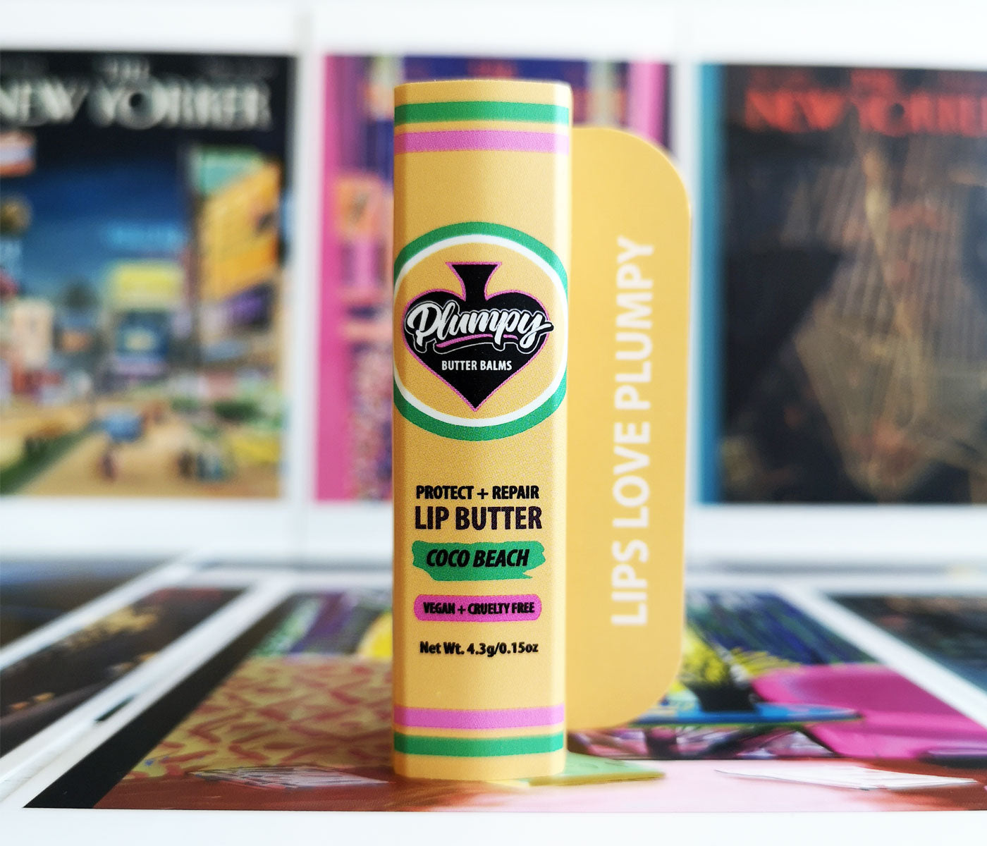Plumpy Balms Coconut lip balm uk vegan
