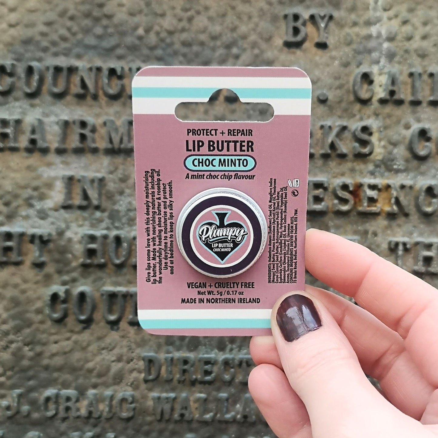 Choc Minto Mini Lip Butter Pot