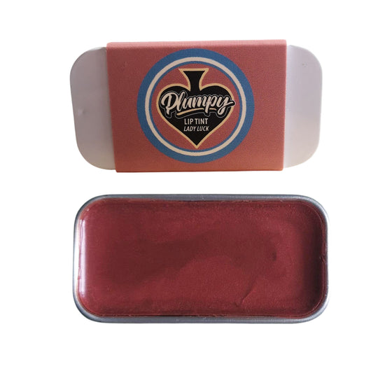 Natural nude toffee brown lip tint pot