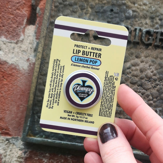 Lemon Pop Vegan Lip butter for dry lips