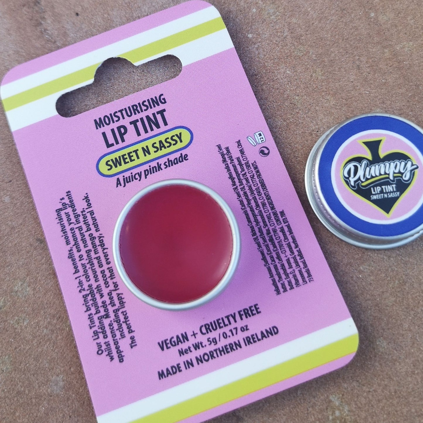 Plumpy Balms Light pink lip tint 