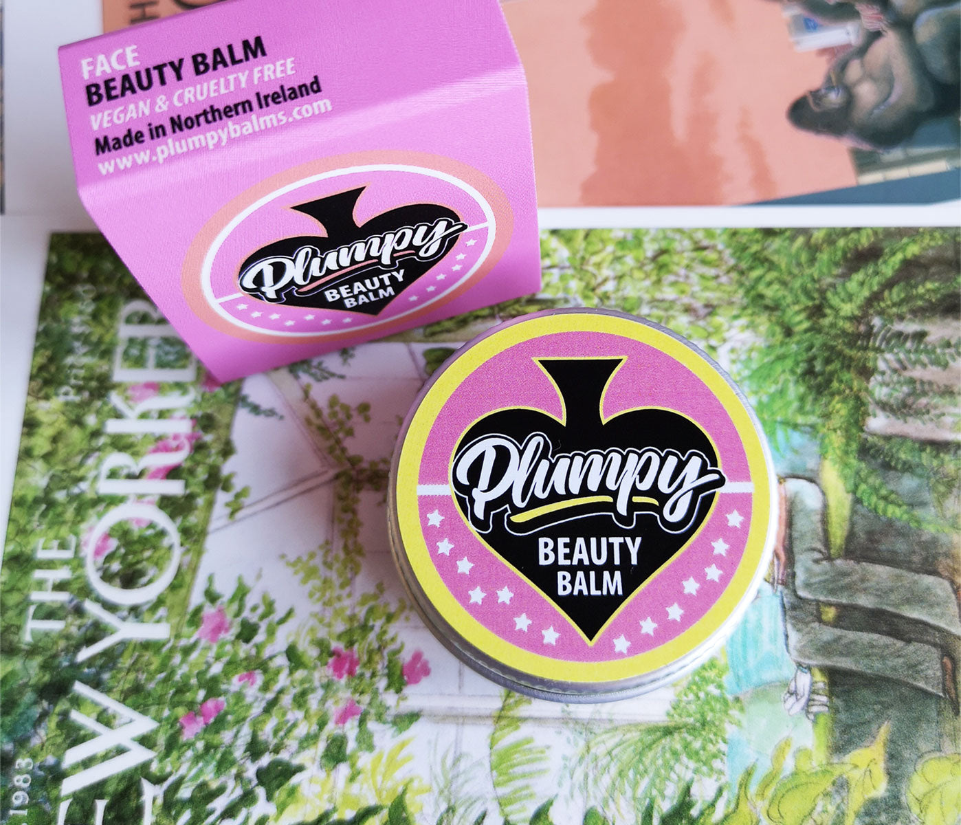 Natural Vegan Plumpy Balms Face healing beauty balm 