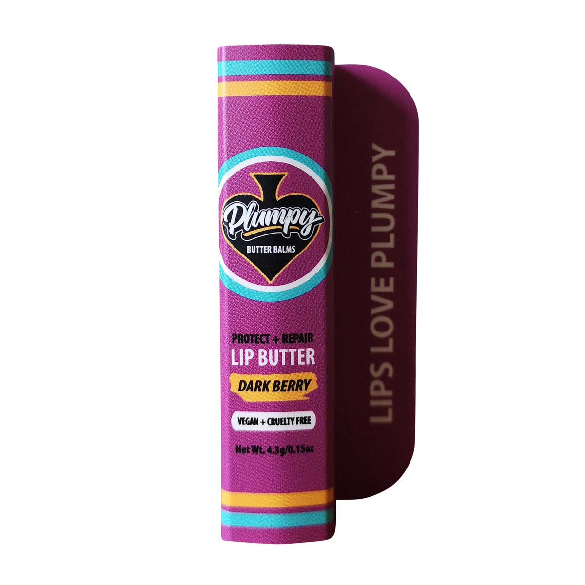 Dark Berry Vegan Lip Butter Stick – Plumpy Balms