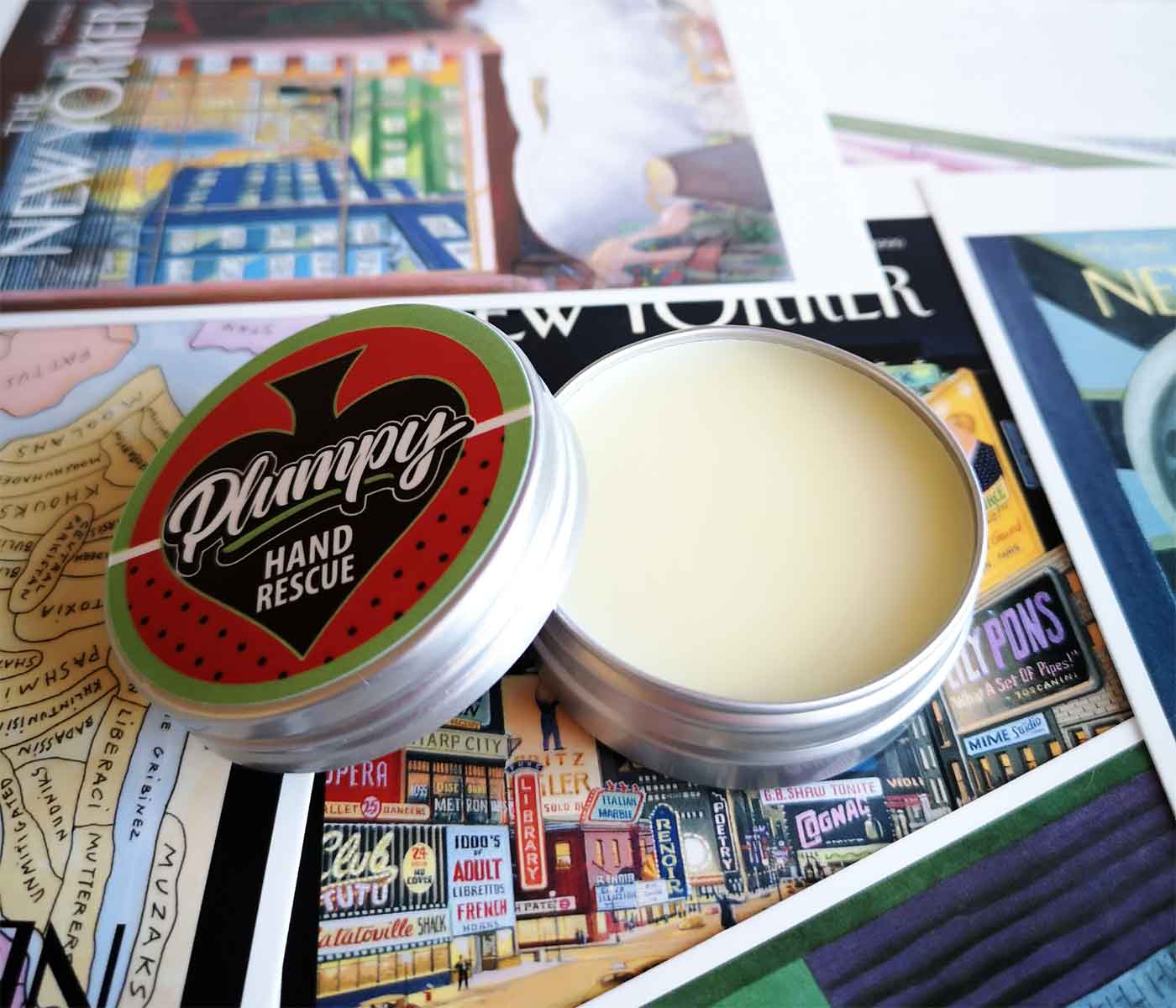 Plumpy Balms Hand Rescue  for very dry hands