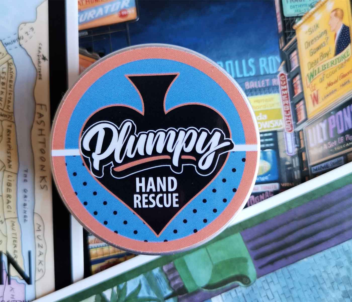 Plumpy Balms Hand Rescue Balm Unscented for working hands